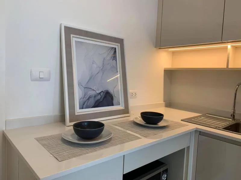 For rent Chapter One Eco Ratchada-Huay Kwang, very beautiful room, fully furnished. Perfect for every lifestyle. Rent it!!