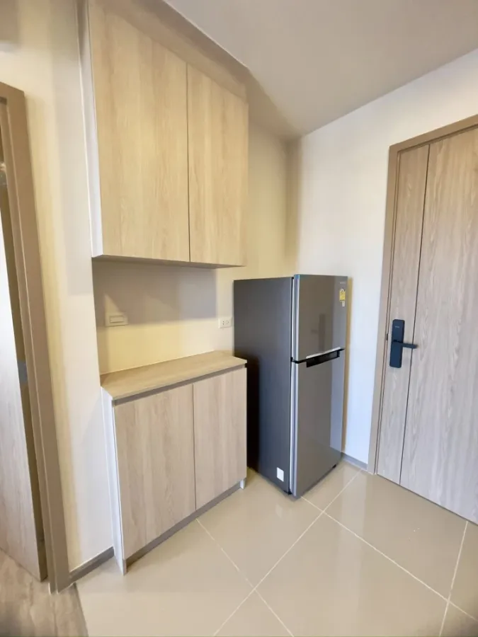 For rent, Niea by Sansiri, expressway view, garden, no blocked view, with good quality electrical appliances, hurry and reserve before you miss out.