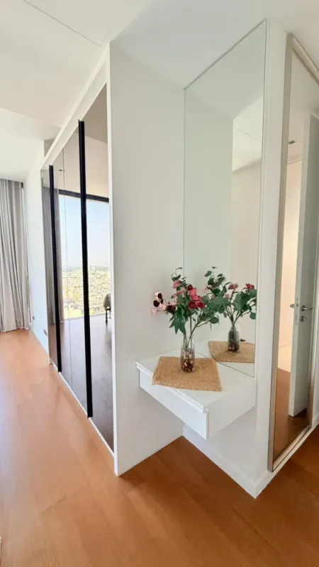 ให้เช่า Canapaya Residences 2 ห้องนอน พื้นที่ใช้สอยเยอะ ตกแต่งสไตล์มินิมอล เฟอร์ครบครัน จองเลย