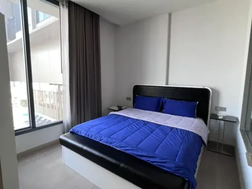 Condo for sale, The Esse Asoke, with a balcony, fully furnished, beautiful room, near the BTS, can't miss it. images