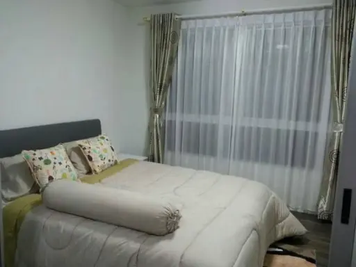 For sale: D Condo Campus Resort Ratchapruek – Charan 13, corner unit, quiet location, fully equipped with amenities. Reserve now!