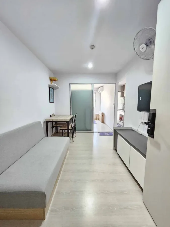 For rent: The Kit Rangsit-Tiwanon, 3rd floor, fully furnished, comfortable, book now, don't miss out.