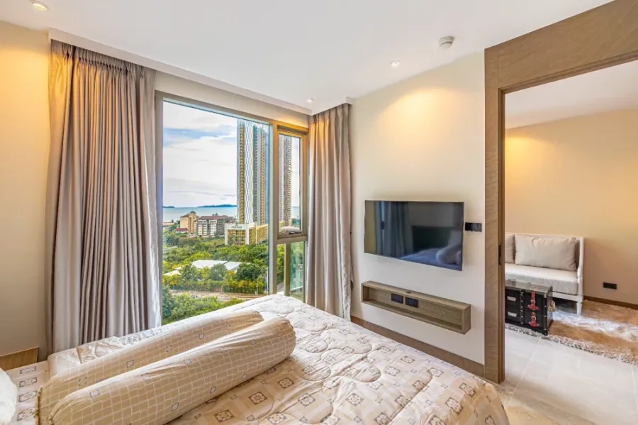 ให้เช่า Riviera Ocean Drive ชั้น 11 ตกแต่งครบครัน วิวทะเลสวยงาม จองแล้วจะไม่ผิดหวัง