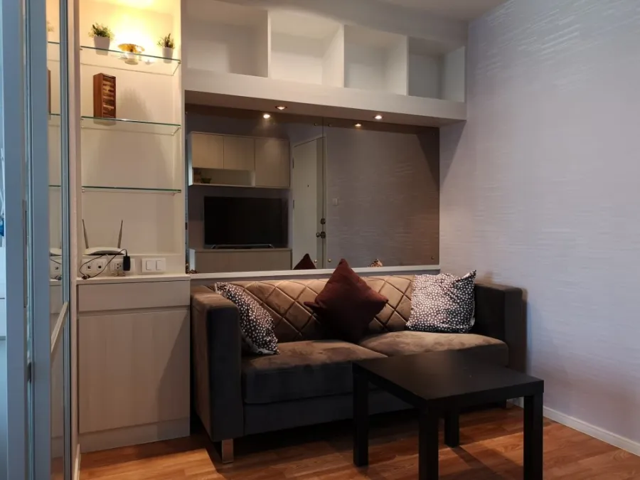 Condo for sale, rent, Lumpini Park Nawamin-Sriburapha Built-in, beautifully decorated, fully furnished, ready to move in. Book now.