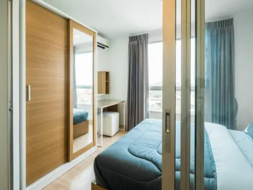 For sale, for rent, The Niche ID Rama 2, Phase 1, 4th floor, fully furnished. Book now, don't miss it.