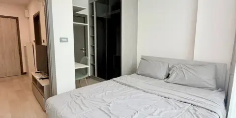 [ให้เช่า] Groove Vibes Ladprao 18 | ห้อง 1 Bed Plus แต่งสวยโทน Cozy อบอุ่น ใกล้ MRT ลาดพร้าว เพียง 400 ม. 🏢☕✨