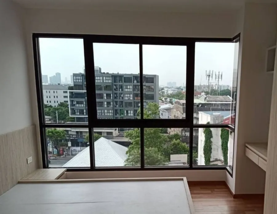 Condo for sale/rent Green Ville Sukhumvit 101 1 bedroom 1 bathroom 7th floor built-in room, fully furnished, beautiful view, cheap price, book now.