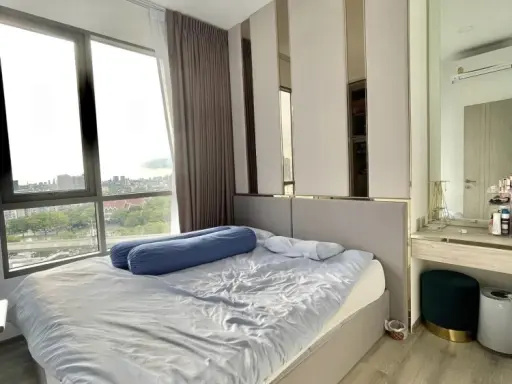 เช่า ขาย มิติ ชีวา เกษตร สเตชั่น ห้องมุม วิวสวน มี walk in closet เฟอร์บิ้วอินน่าอยู่มาก สนใจจองเลย