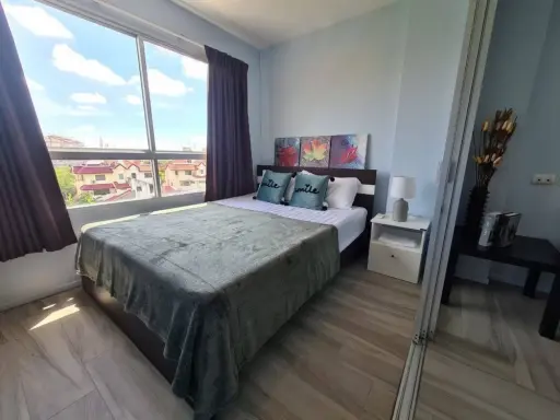Condo for rent, Lumpini Ville On Nut - Phatthanakan, beautiful room, fully furnished, ready to move in, great price, don't wait, book now.
