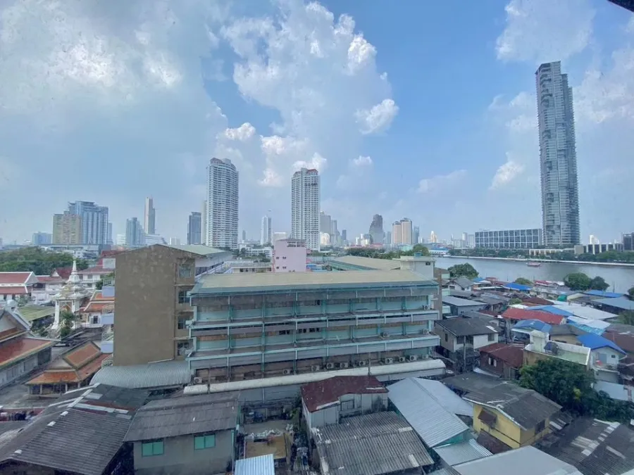 ให้เช่า Chapter Charoennakhon Riverside ห้องน่าอยู่ ชั้น 7 ได้วิวแม่น้ำ ราคาดี ห้ามพลาดเลยจ้า