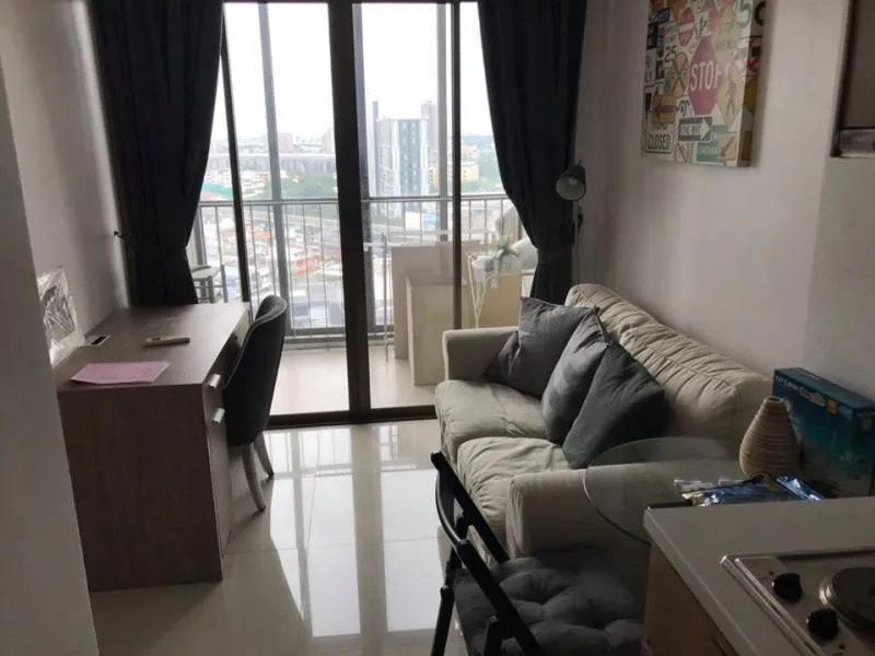 Condo for rent sell, Ideo Mix Sukhumvit 103, beautiful room, fully furnished, ready to move in, urgent booking