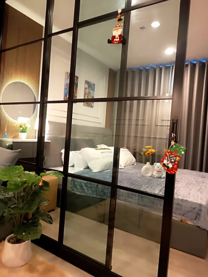 ให้เช่า Regent home Bangna ห้อง 22 สูงมากๆ เครื่องใช้ไฟฟ้าครบ มีเครื่องซักผ้า ไม่ควรพลาด