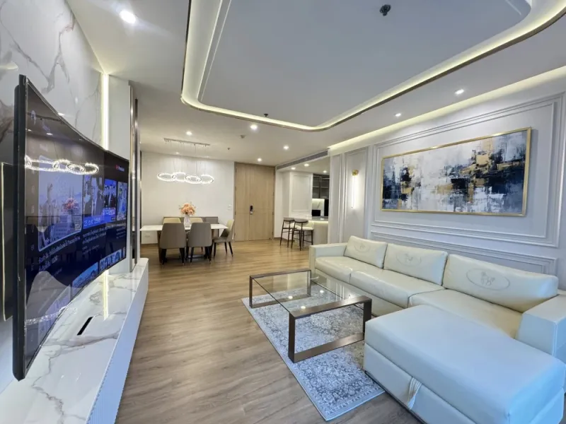 ให้เช่า The Royal Saladaeng ห้อง 150 SQ.M. พื้นที่กว้าง ฟังก์ชั่นครบ ตกแต่งสวยน่าอยู่สุดๆ