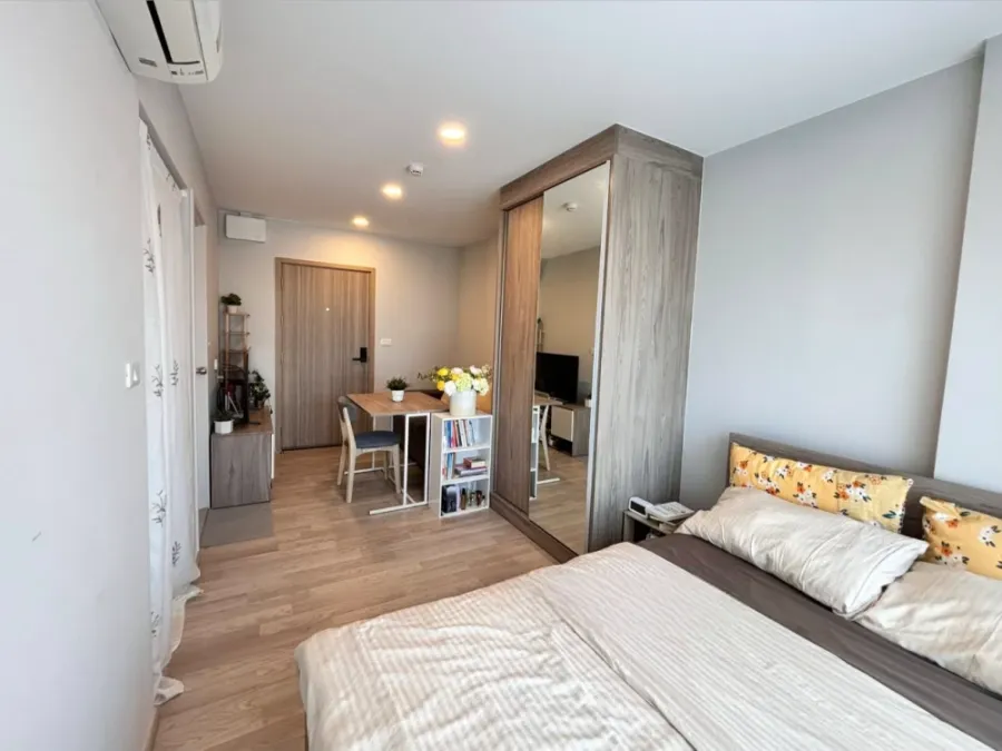 Plum Condo Sukhumvit 97.1 for sale, nice room, 7th floor, great common area, comes with complete furniture, reserve now.