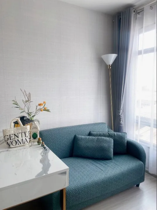 For rent!! Aspire Asoke-Ratchada, studio room, 5th floor, Building D, comes with complete amenities. Hurry and reserve now!!