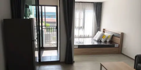 ให้เช่า Condo Rye Sukhumvit 101/1 ห้องน่าอยู่ พร้อมเฟอร์ + เครื่องใช้ไฟฟ้าครบ จองเลย ห้ามพลาด +++
