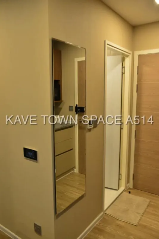 ให้เช่า Kave Town Space วิวสวยสระว่ายน้ำ แดดไม่ส่อง ห้องไม่ร้อน ติดวอลเปเปอร์เต็มห้อง ย้ายด่วนๆจ้า
