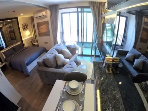 Urgent sale!! Condo Ideo Q Siam-Ratchathewi, beautiful room, fully furnished, ready to move in. Don't miss out, hurry up and book now!!