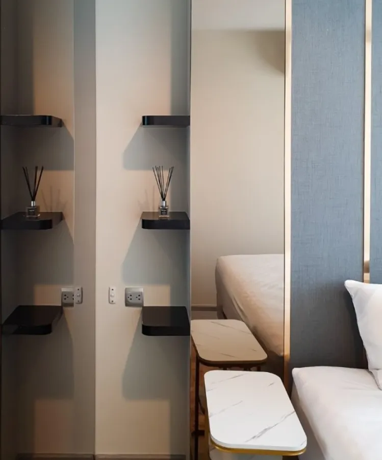 For rent Life Ladprao, perfectly decorated room, very livable, fully furnished and electrical appliances, book now