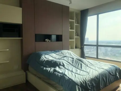 Urgent for rent !! Condo The Room Sukhumvit 62, fully furnished, good location, next to BTS Punnawithi, answer all needs, book now !!
