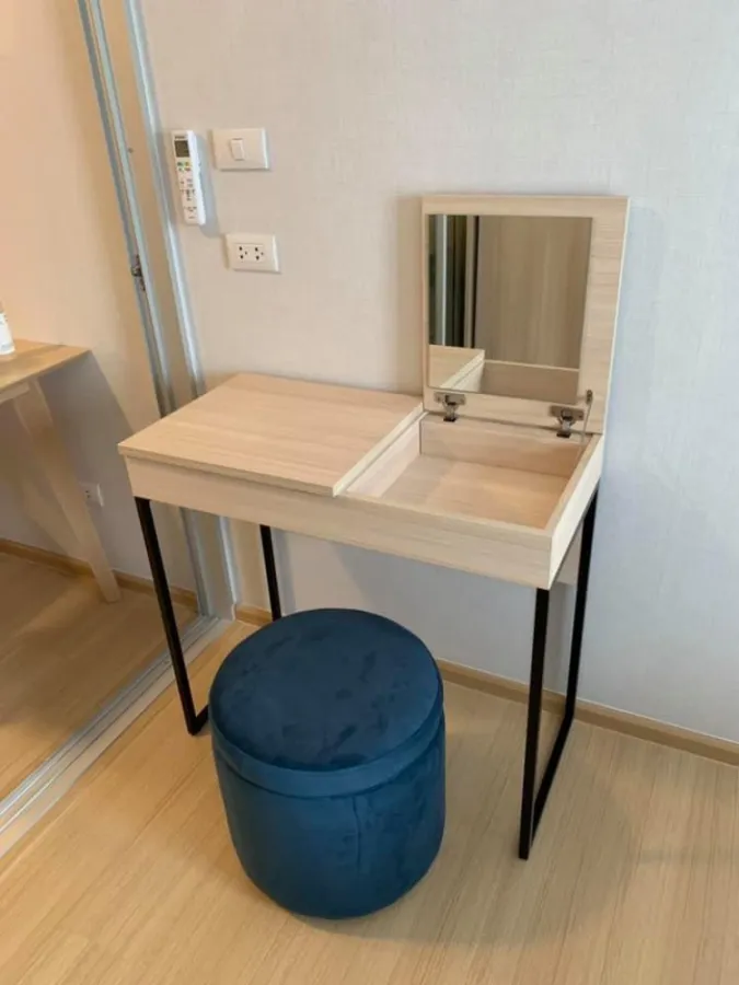 For rent, plum condo rangsit alive1, building c, garden view, fully furnished, if interested, reserve quickly before it slips out.