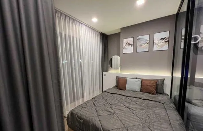 For rent โมดิซ สุขุมวิท 50 ชั้น 4 ห้องกั้น มาพร้อมการตกแต่งที่ครบครัน สนใจรีบจองเลยจ้า ห้ามพลาด