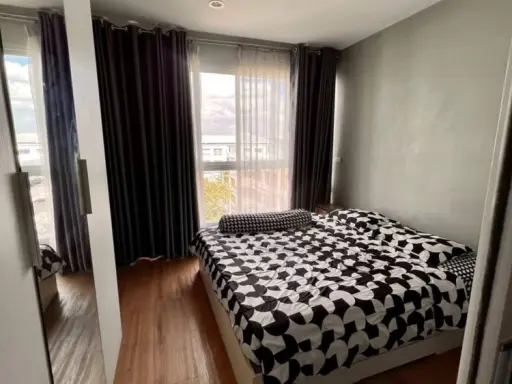 For sale, for rent, Happy Condo Lat Phrao 101, beautiful room, clean, fully furnished. You can move in now. images