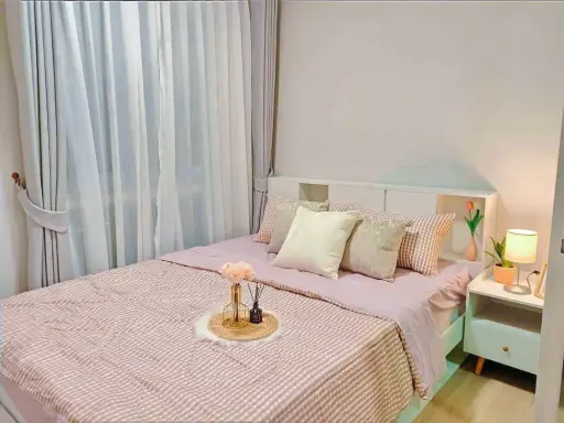 ให้เช่า พลัมคอนโด มิกซ์ แจ้งวัฒนะ ห้องสวยมาก ห้องนี้ตกแต่งสไตล์หวานๆ เหมาะกับสายหวาน ห้องนี้ห้ามพลาด images