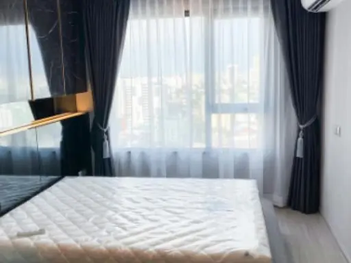 Awesome for rent, Life Ladprao, beautiful room, luxurious decoration. Fully furnished, 1 bed, book now, don't wait, hurry up.