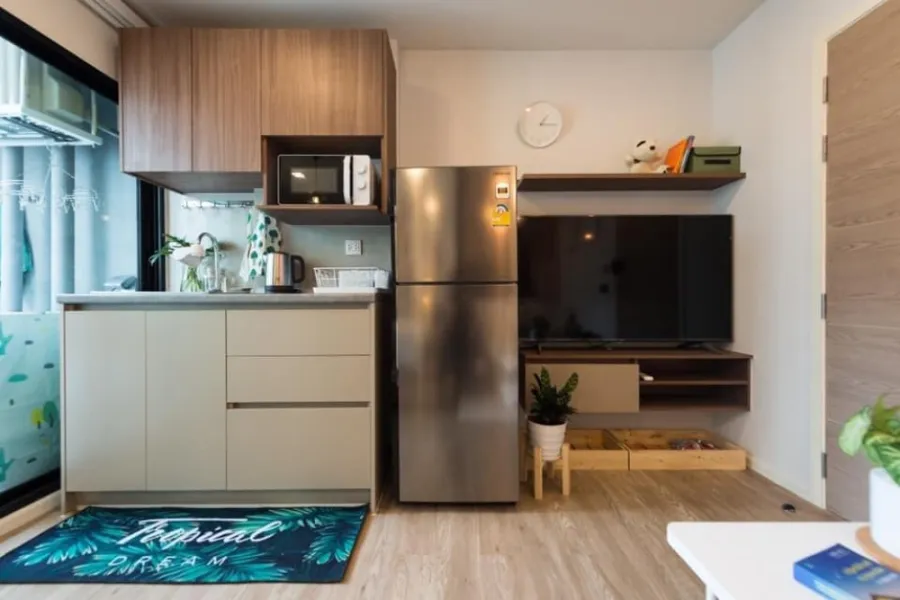 คุณพระ ห้องสวยมากกก ตกแต่งอย่างดี ห้องมุม วิวใน ดีแบบนี้จองด่วน ที่ Kave Town Shift ให้เช่า