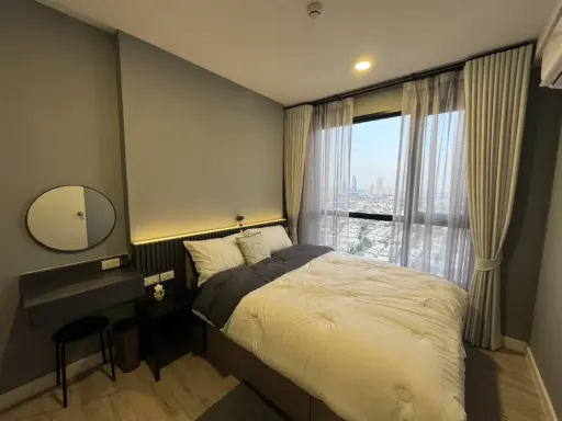 Condo for rent at XIM Rama 3 – Suksawat. Nicely decorated unit with high-quality built-in furniture. Convenient and fully equipped. Book now! images