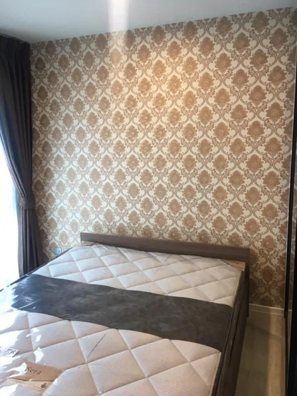 ให้เช่า Kave condo 1 ห้องนอน 1 ห้องน้ำ ตกแต่งสวย ติดวอลเปเปอร์รอบห้อง สนใจรีบจับจองด่วนๆจ้าาา
