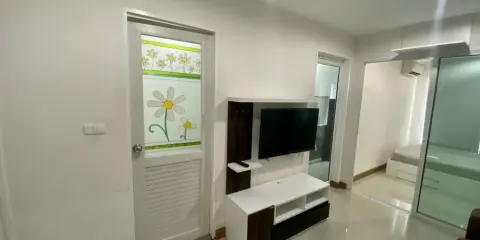 ให้เช่า คอนโด A pool Condo Bangna ห้องมุมเป็นส่วนตัวสุดๆ มาพร้อมเครื่องใช้ไฟฟ้า ครบจบที่เดียว จองเลย