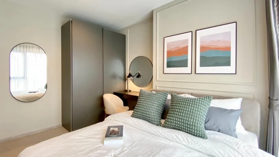 For rent ไลฟ์ อโศก ไฮป์ 1 bedroom Plus มีประตูกั้นโซนครัวอย่างดี สนใจรีบมาจองด่วน อย่ารอช้า