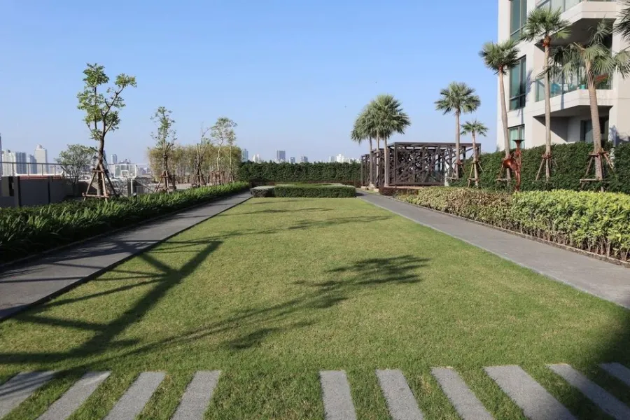 Condo for rent, Star View, decorated with built-ins mixed with marble patterns, river view, high floor, don't wait.