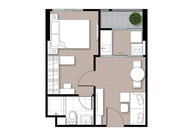 Condo down payment for sale, Nue Noble Fai Chai, Wang Lang, 9th floor, not very high, affordable price, buy now, don't miss it.