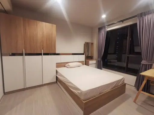 Condo for sale, for rent, Life Asoke-Rama 9, high floor, privacy, very beautiful room, don't miss it. images