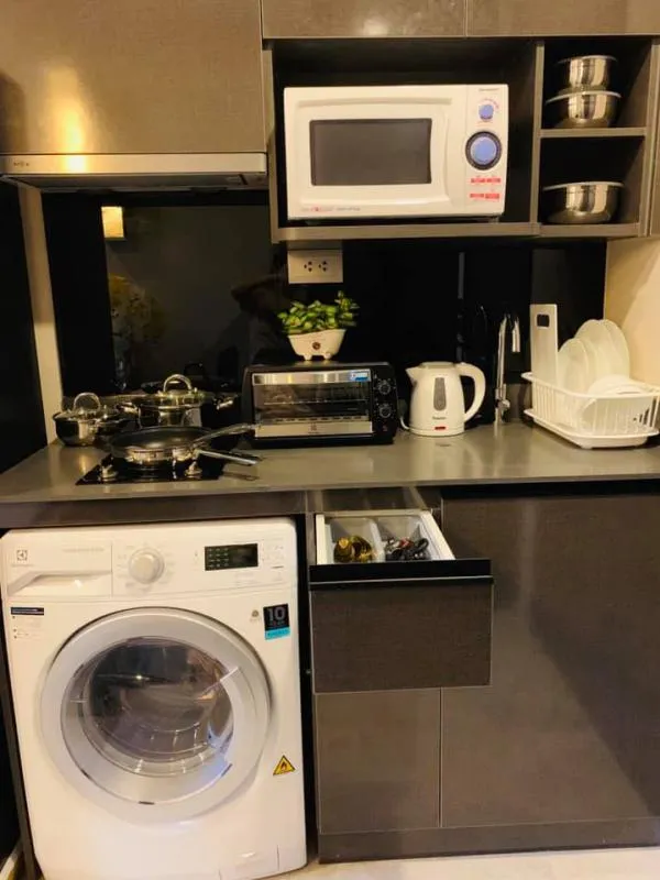 express!! Condo for rent, Ashton Asoke, project near the train, convenient transportation, fully furnished, ready to move in, don't miss !!