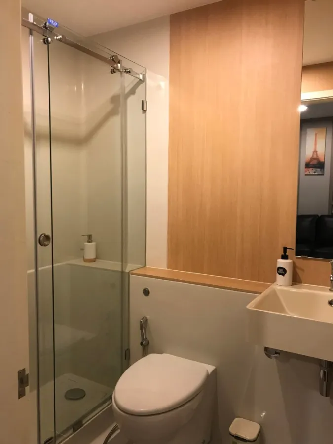 Condo for rent, Aspire Sathorn-Thapra, nice decorated room Full electrical appliances, 22nd floor, clear view, airy, book now