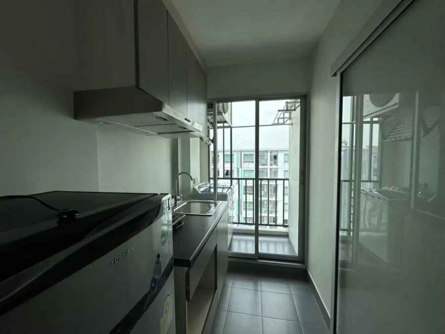Condo for rent, Niche ID Serithai-Wongwaen Partition room, 8th floor, top floor, complete in one place, book now