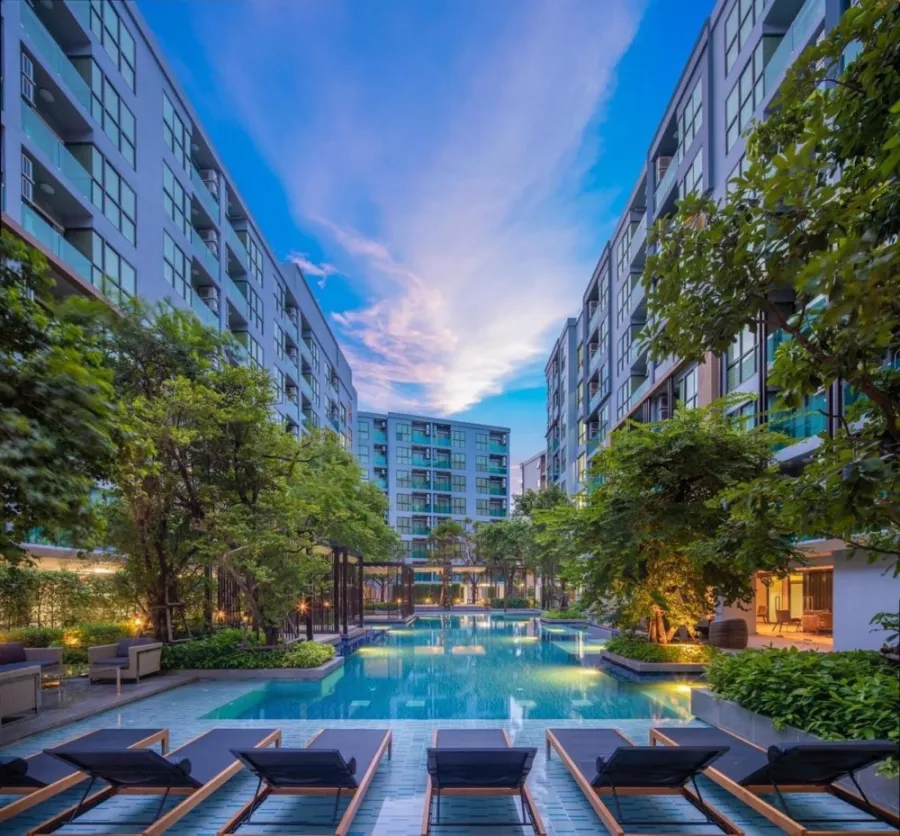 For rent The Excel Hideaway Sukhumvit 50 ห้องวิวทุ่งหญ้าและแม่น้ำ พร้อมส่วนกลางสุดปัง พลาดไม่ได้แล้ว
