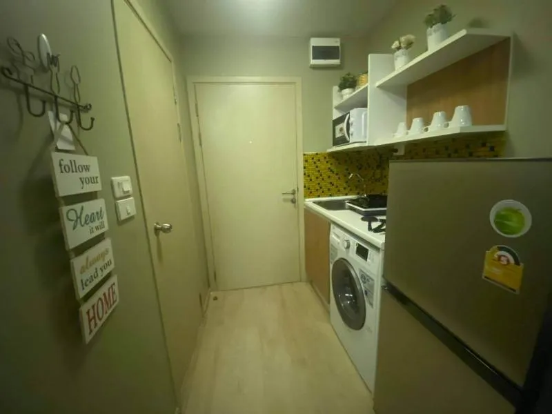 Condo for rent / sale, Elio Sukhumvit 64, beautiful room, fully furnished, very beautiful, very suitable for investment, easy to travel, near BTS, do not miss it.