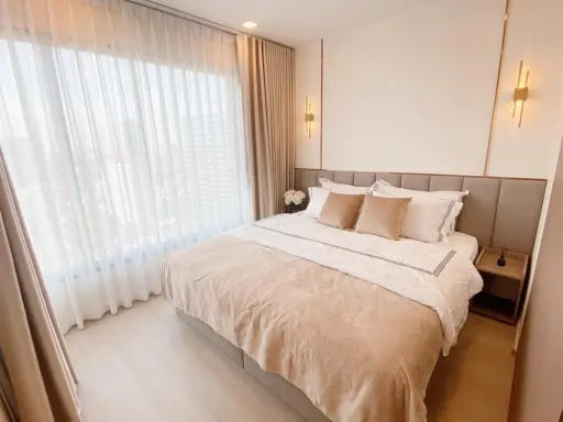 For rent: Life Phahon-Ladprao, 23rd floor, beautiful room, very cool, ready to move in, book now, don't miss out.