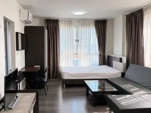 ให้เช่า Dcondo Campus Resort Bangna ชั้น 5 ห้องมุม แต่งครบ สนใจจองเลย
