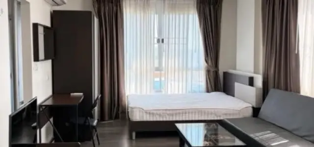 ให้เช่า Dcondo Campus Resort Bangna ชั้น 5 ห้องมุม แต่งครบ สนใจจองเลย images