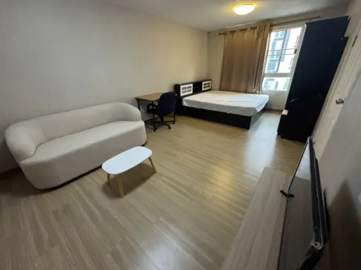 Plum Condo Phaholyothin 89, Phase 2, Building B, for rent. Fully furnished and ready to move in. Just bring your belongings.