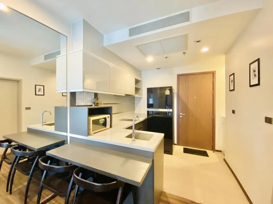 For rent: Wyne Sukhumvit, 23rd floor, pool view, simply decorated, comfortable, clean, pleasing to the eye, fully furnished, don't miss out if you boo