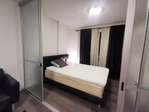 For rent, D Condo Campus Rangsit, Phase 1, Building B, 6th floor, pool view, beautiful room. Book it and you won't regret it.