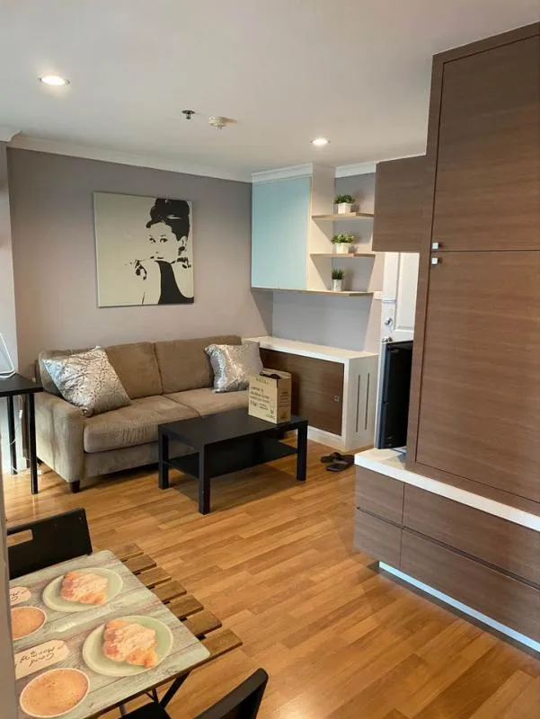 Condo: Lumpini Place Ratchada Rama 9 for rent, ready to move in, fully furnished, electrical appliances, ready to reserve.