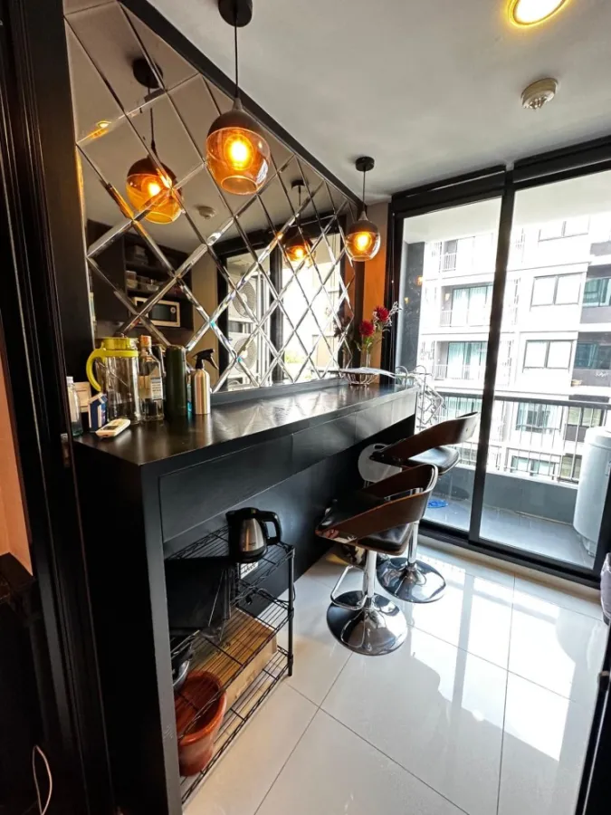 ให้เช่า My Story Condo ลาดพร้าว 71 ห้องตกแต่ง Buit-In อย่างดี เตียงนอนใหญ่นอนสบายมาก จองเลย ด่วนๆ